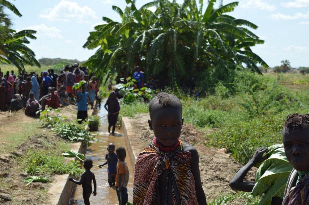 Water supplied by the Kabulokor irrigation project in Loima Constituency from a nearby river is not enough to meet expansion needs. Turkana leaders wonder where funds will come from to ensure that water is not diverted from community use or contaminated by oil production.